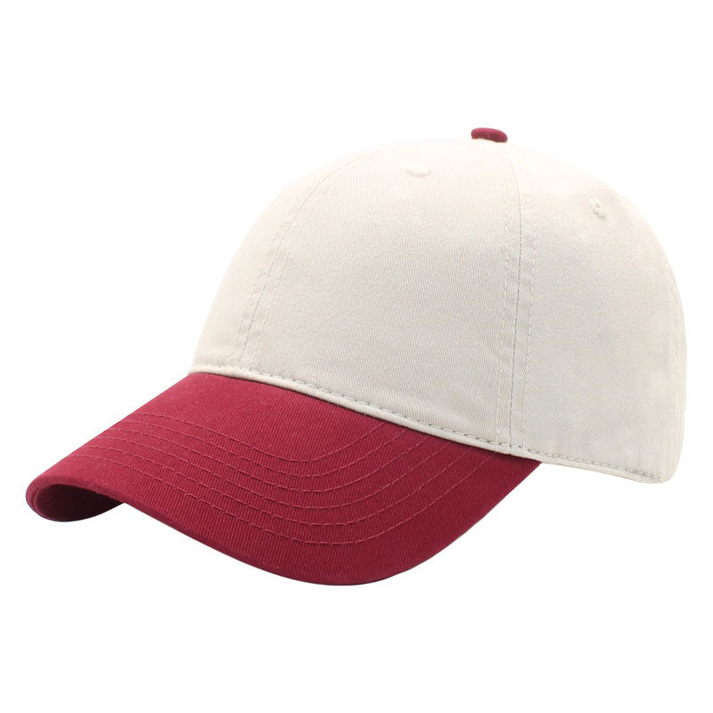 Contrast Brim Baseball Cap