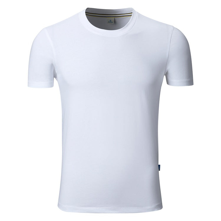 Mercerized plain T-shirt